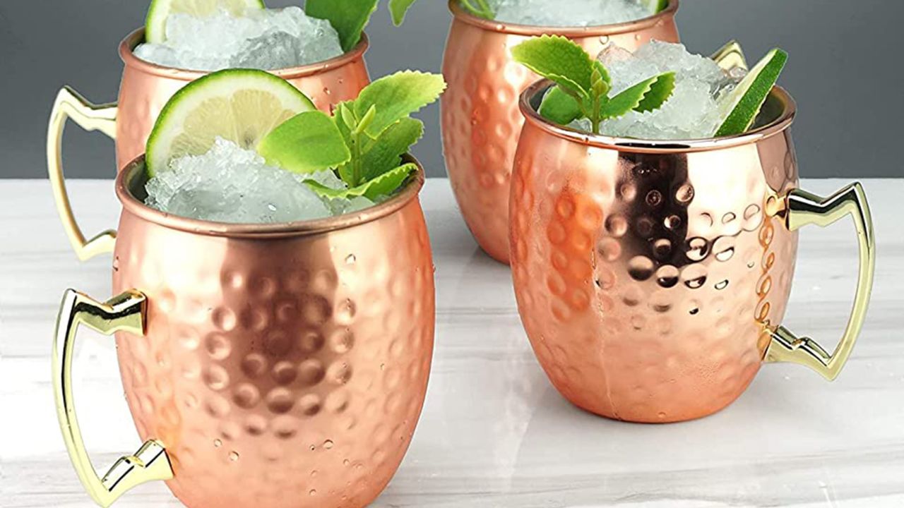 PG Set of 4 Moscow Mule Mugs