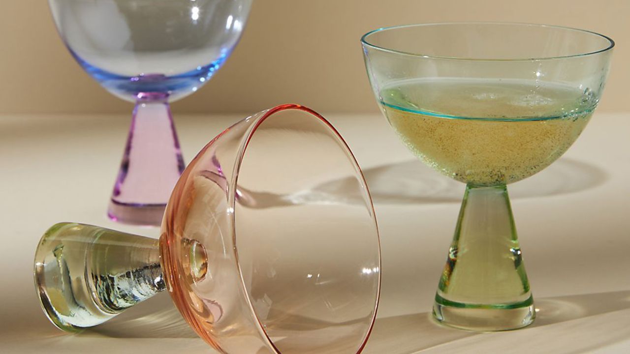 Ramona Coupe Glasses, Set of 4