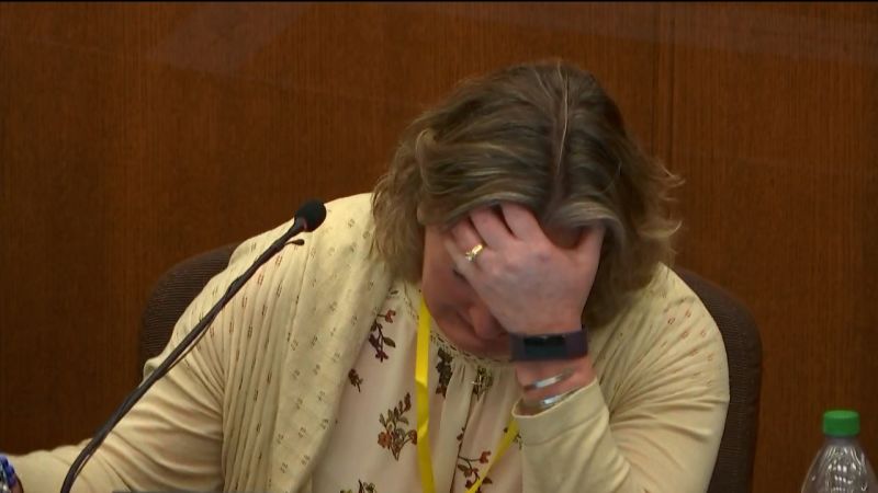 Former Police Officer Kim Potter Becomes Emotional During Testimony | CNN