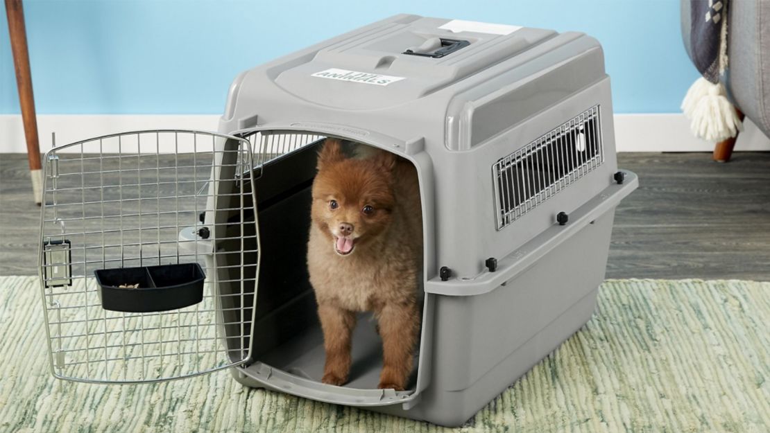 Gray Pet Cat Carrier Airline Approved, Dog Carriers for Small Dogs