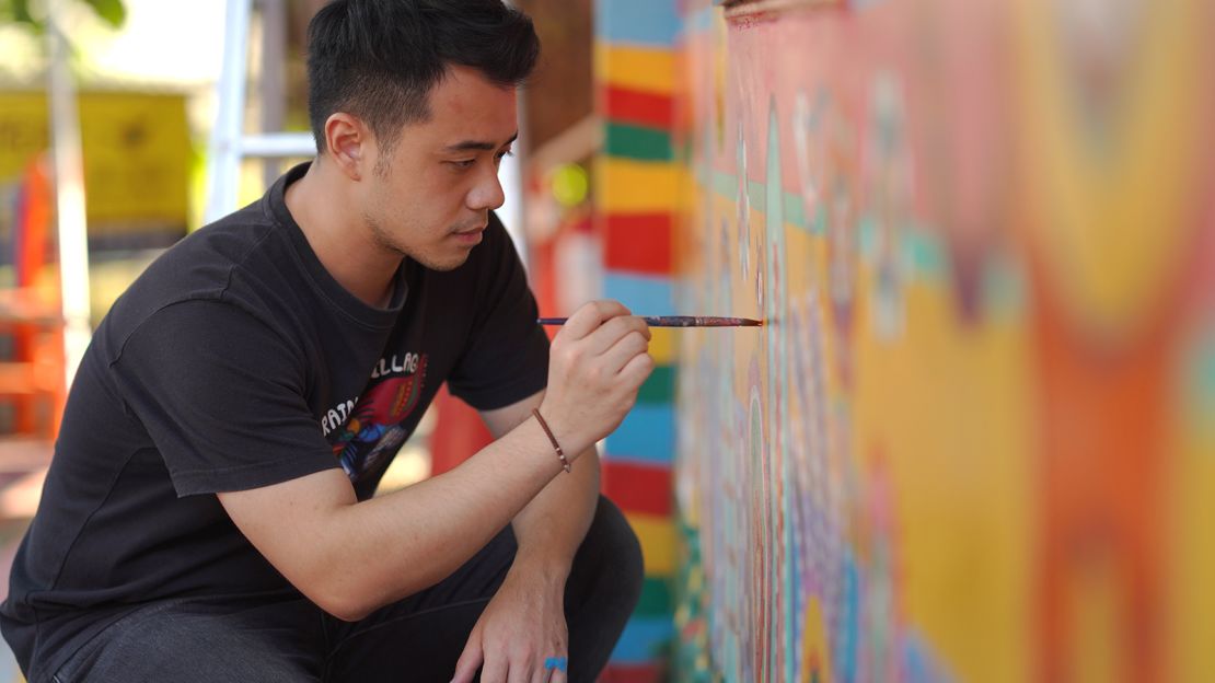 34-year-old Lin Yang-kai hopes to take the mantle of the Rainbow Village in the next generation.