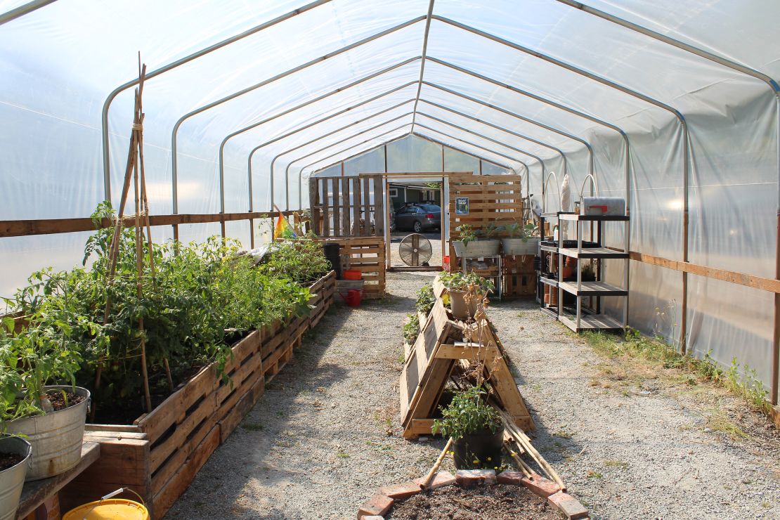 The Shared Spaces Foundation has built a greenhouse on the parcel of land that it plans to repatriate to the Duwamish tribe.