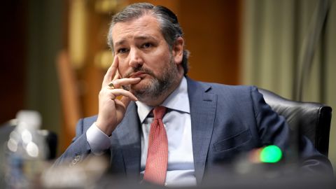 Sen. Ted Cruz, R-Texas, at the US Capitol on Wednesday, January 5, 2022, in Washington.
