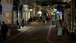 Streets start to empty in Amsterdam, the Netherlands on Saturday, Dec. 18, 2021. Dutch government ministers are meeting Saturday to discuss advice from a panel of experts who are reportedly are advising a toughening of the partial lockdown that is already in place to combat COVID-19. (AP Photo/Peter Dejong)