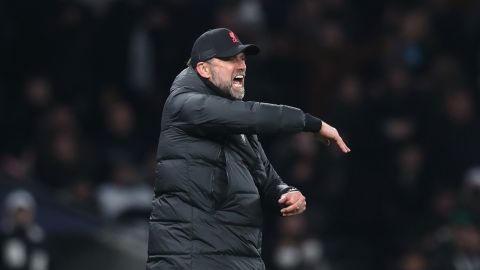 Jurgen Klopp was left complaining about the referee after his side drew with Tottenham. 