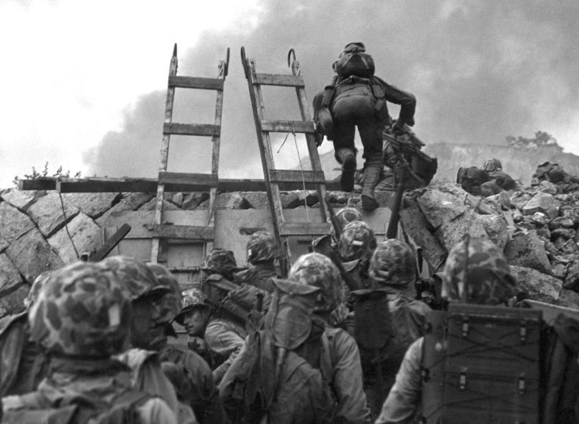 On June 25, 1950, North Korean Communist forces invaded South Korea. Two days later, President Truman ordered US forces to assist the South Koreans. Here, US Marines land at Inchon as battle rages. Three years later, an armistice agreement was signed, with the border between North and South roughly the same as it had been in 1950. The willingness of China and North Korea to end the fighting was in part attributed to the death of Stalin in March.