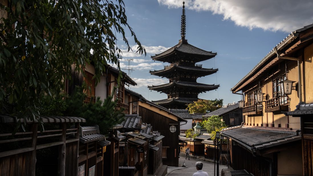 <strong>Honshu</strong>: Japan's largest island is also home to the ancient capital of Kyoto (seen here).