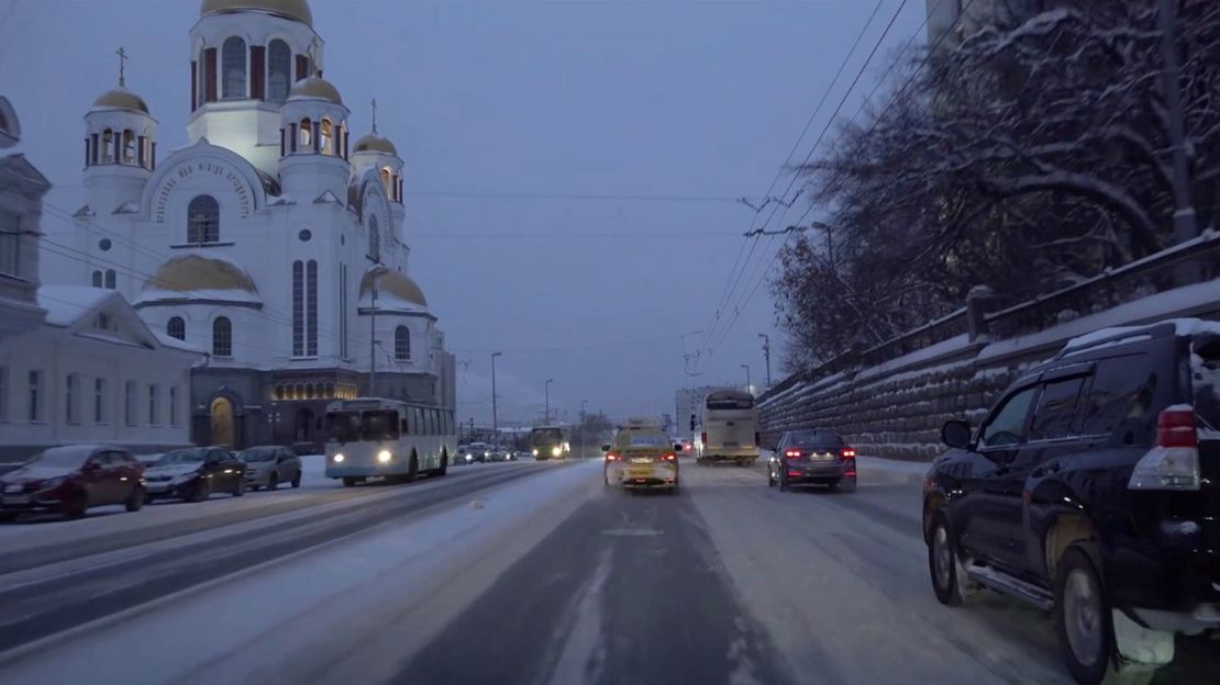 Yekaterinburg: Winter wandering.