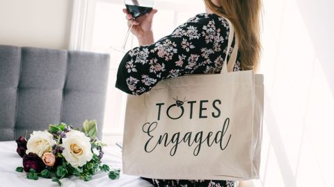 RichDesignCo Totes Engaged Tote Bag