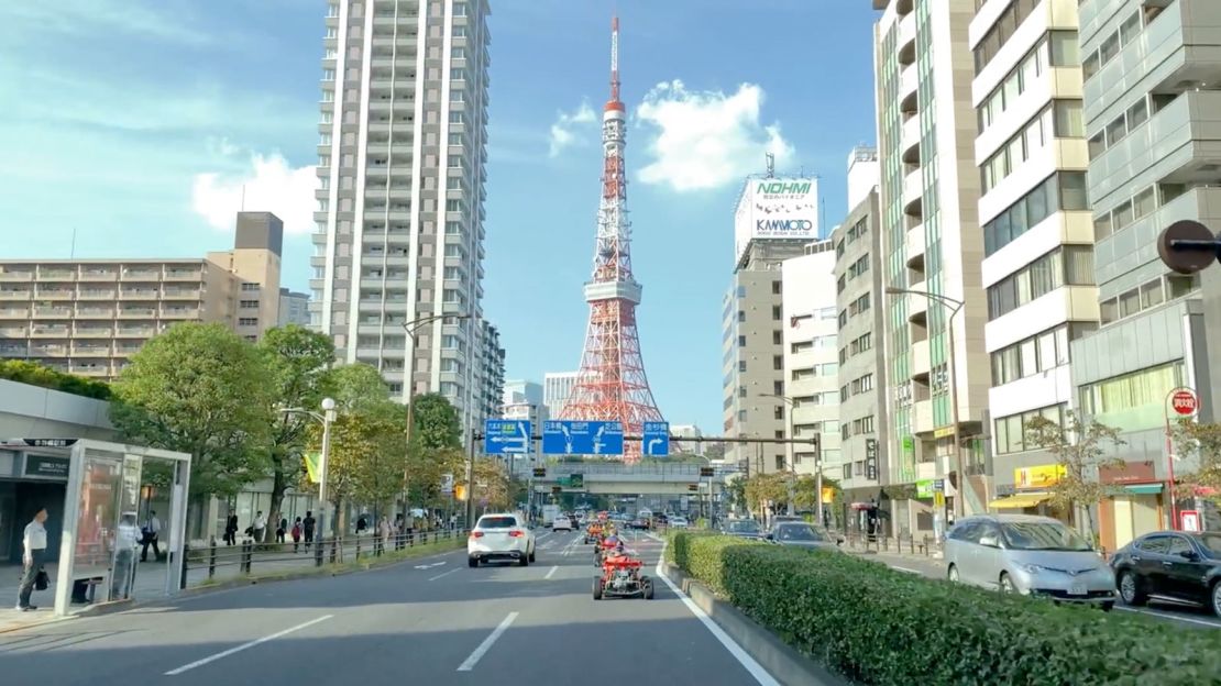 Tokyo: Urban streetscapes.