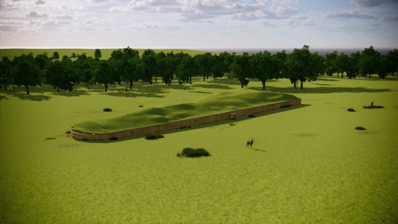 DNA was extracted from the bones and teeth of 35 individuals buried at Hazleton North long cairn, in England.
