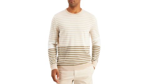 Alfani Men's Simple Stripe Sweater