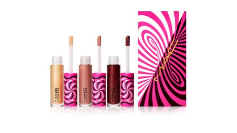 Mac 3-Piece Hypnotizing Holiday Tiny Tricks Mini Lipglass Set