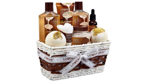 Lovery 9 Piece Vanilla Coconut Home Spa Body Care Gift Set 