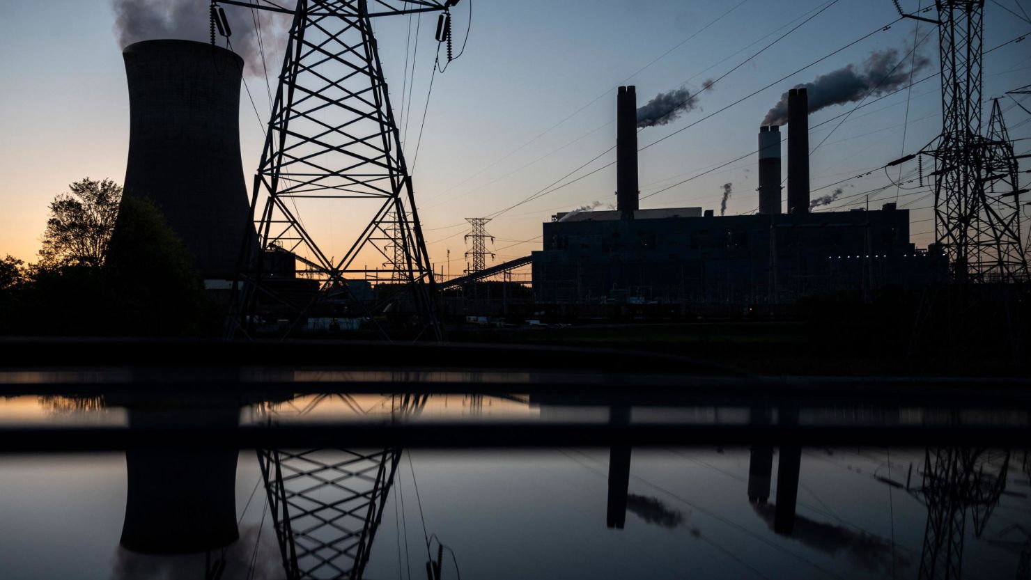 Steam rises from the Miller coal-fired power plant in Adamsville, Alabama, in 2021. New regulations from the EPA aim to cut toxic wastewater pollution from coal-fired plants.