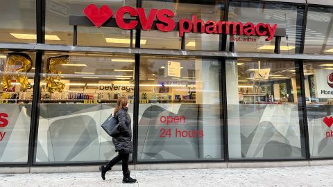CVS has more than 9,900 stores across the US