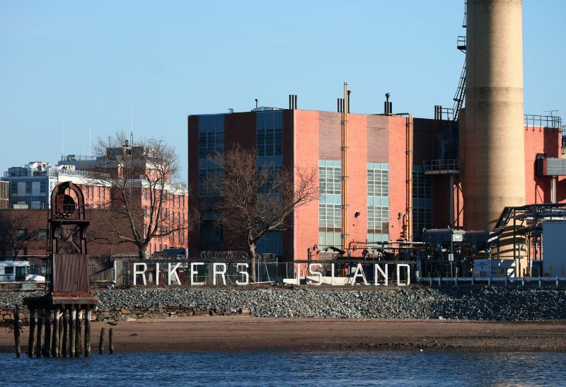 Inmates at NYC s Rikers Island jail in the midst of emerging