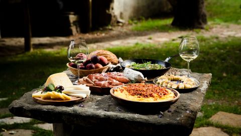 Vipava's Mediterranean microclimate helps create delicious food.