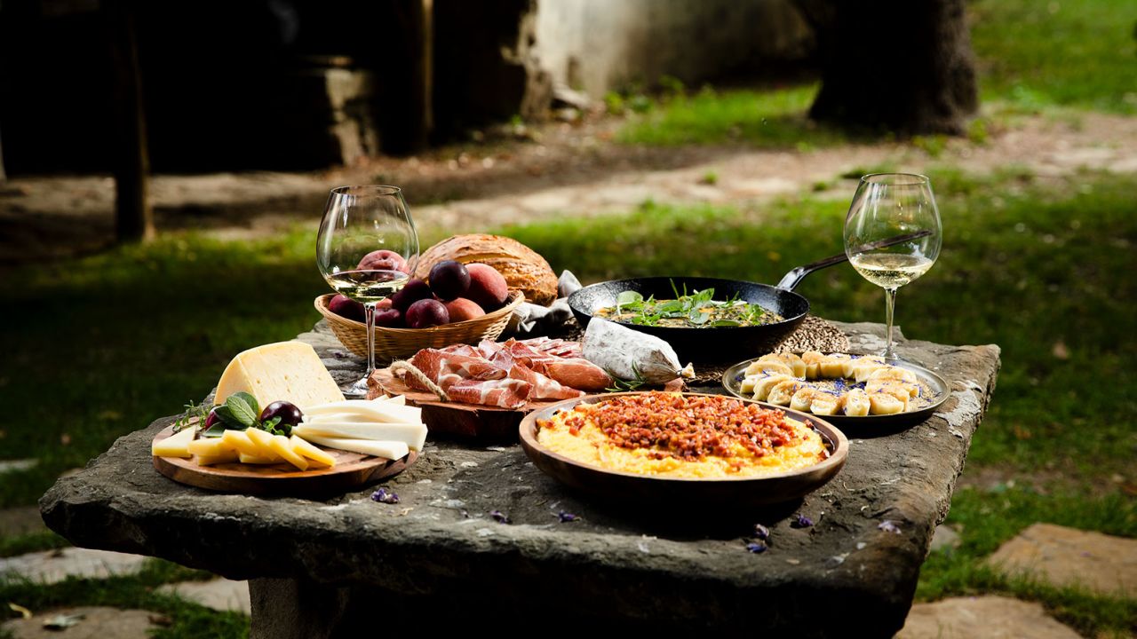 Vipava's Mediterranean microclimate helps create delicious food.