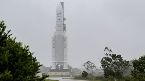 Arianespace's Ariane 5 rocket, with NASA's James Webb Space Telescope onboard, was rolled out to the launchpad in French Guiana on Thursday.