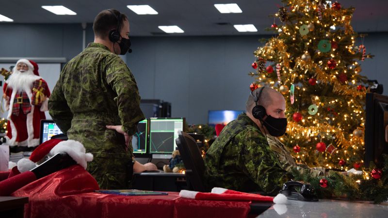 Here’s how to track Santa around the world, thanks to NORAD | CNN
