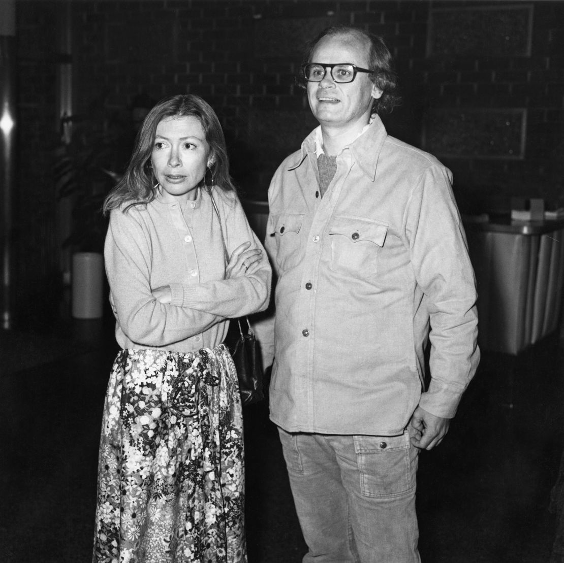 Joan Didion and John Gregory Dunne in 1972.