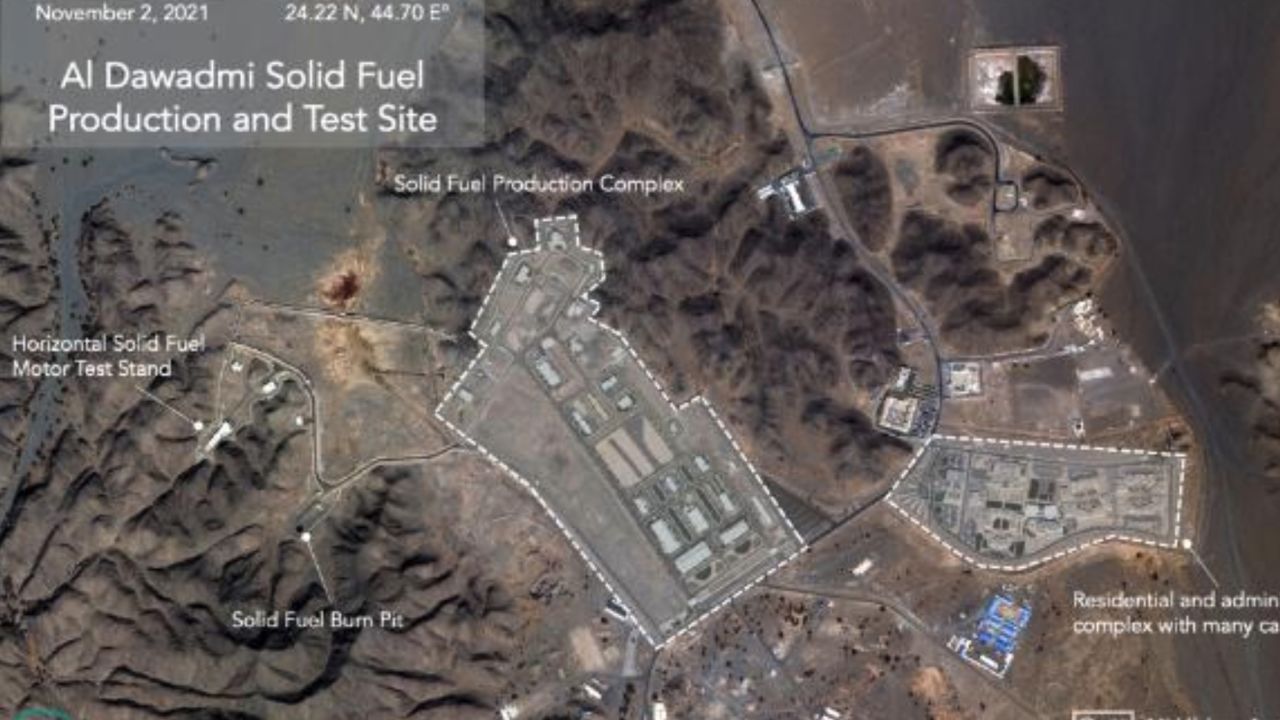 Saudi Missile Site SCREENGRAB for video 2
