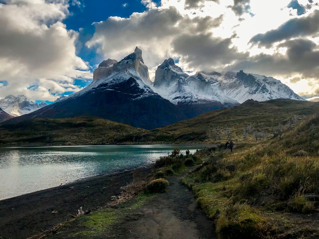 Torres del Paine National Park is located in Chilean Patagonia.