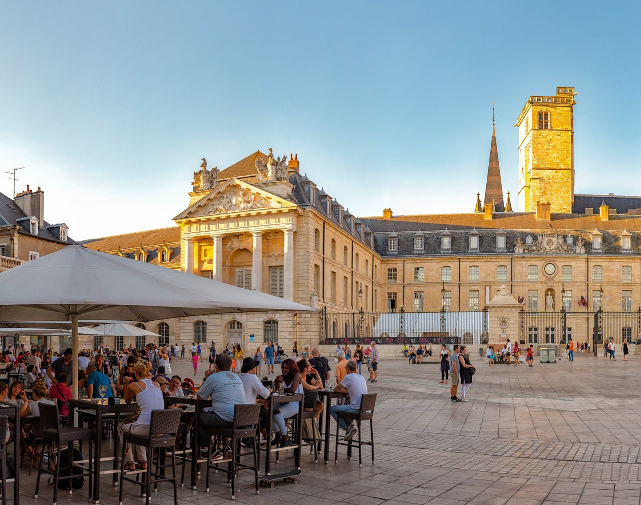 <strong>Dijon: </strong>The biggest city of the Bourgogne-Franche-Comté region is a glorious mishmash of timber-framed houses, magnificent 18th-century palaces and a soaring Gothic cathedral.