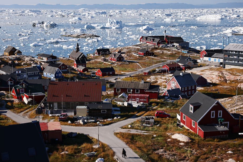 <strong>Disko Bay:</strong> Whales, colossal icebergs, a fast-moving glacier and a whole lot of dog sleds define Disko Bay, on Greenland's western coast. 