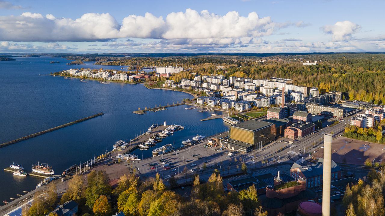 Lahti has been nicknamed "the Chicago of Finland."