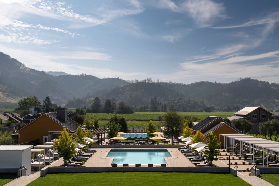 There's an onsite winery at the new Four Seasons Resort and Residences in Napa Valley.