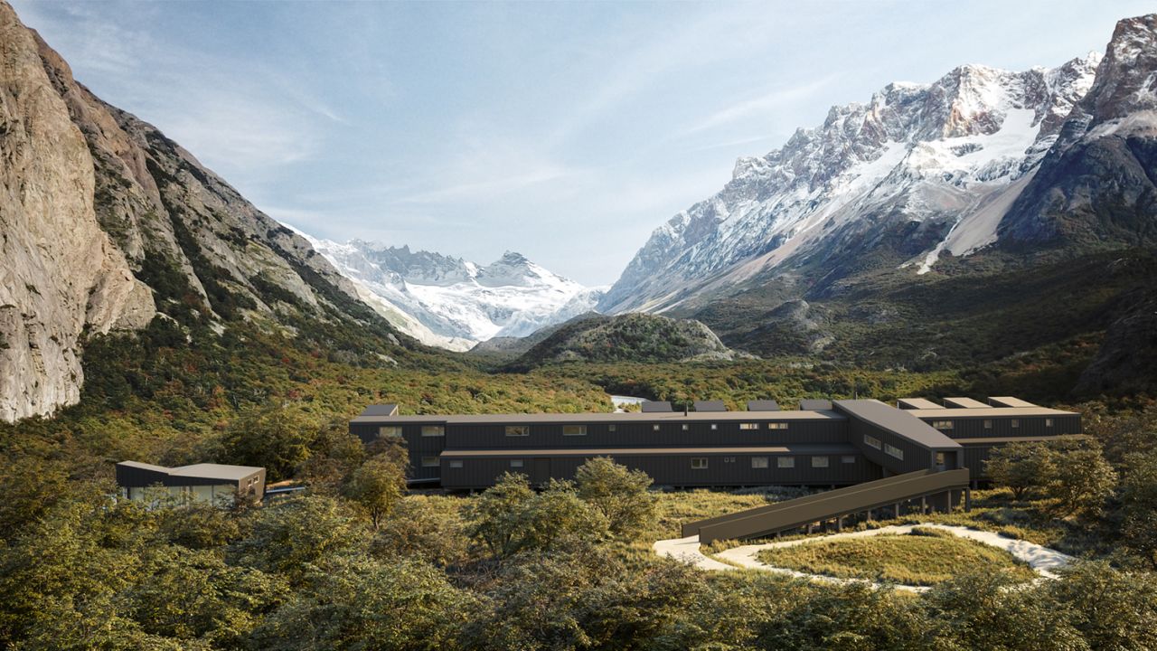Explora El Chaltén is located in a 14,000-acre natural reserve in Argentine Patagonia.