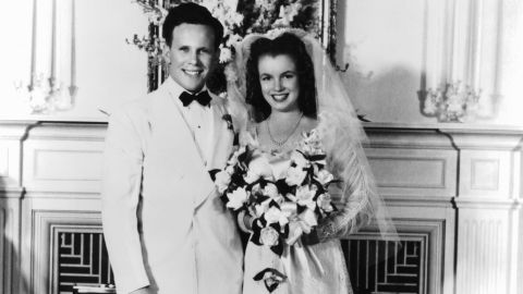 When Monroe was 16 years old, she married her neighbor, Jim Dougherty, who she barely knew. The marriage lasted four year.<br />The marriage was the idea of her foster mother, Grace McKee. "Grace arranged it. She and her husband were going to West Virginia, and they were going to put me in a home, or I could marry this boy who was 21," she said.