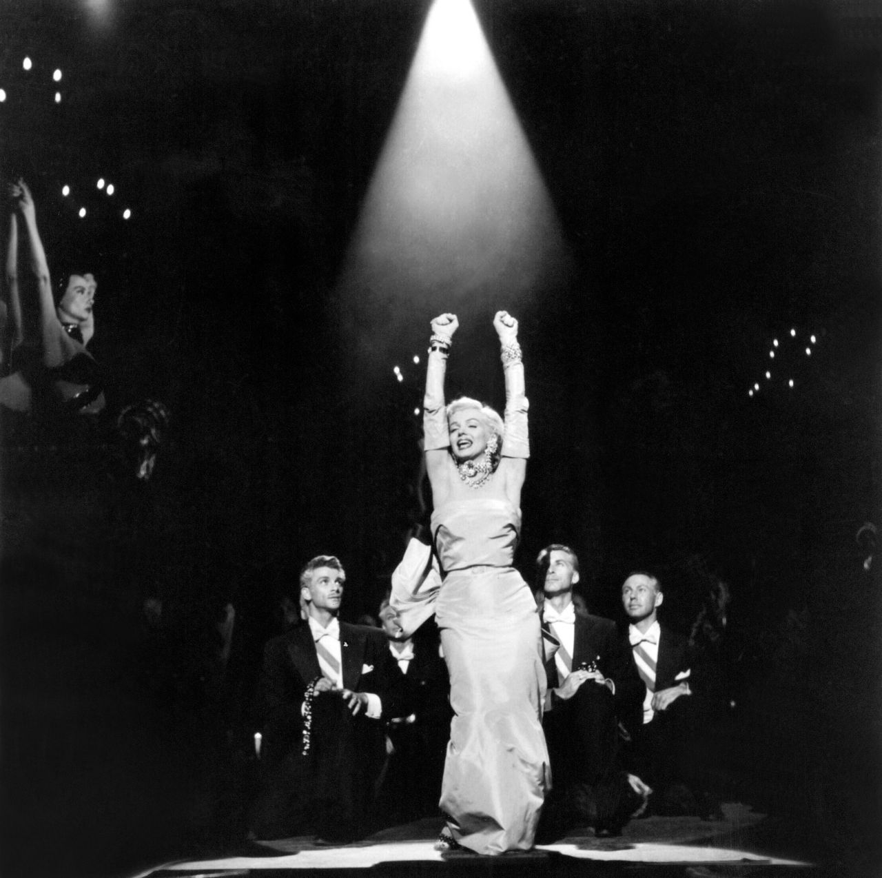 In her biggest budget movie to date, Monroe starred in "Gentlemen Prefer Blondes" in 1953. In the musical comedy film, she sings the famous song "Diamonds Are a Girl's Best Friend."