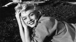 American film star Marilyn Monroe poses for a portrait in 1954