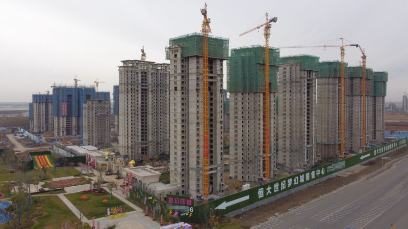 China Evergrande reports progress completing homes