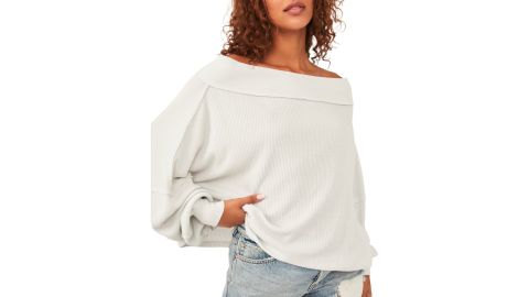 Free people approach you from off-shoulder tops
