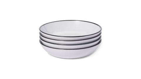 Leeway Home Set of 4 Signature Dish Shallow Bowls