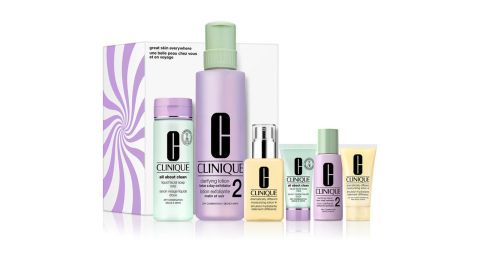 The Clinique Great Skin Everywhere range is for very dry to very dry combination skin types
