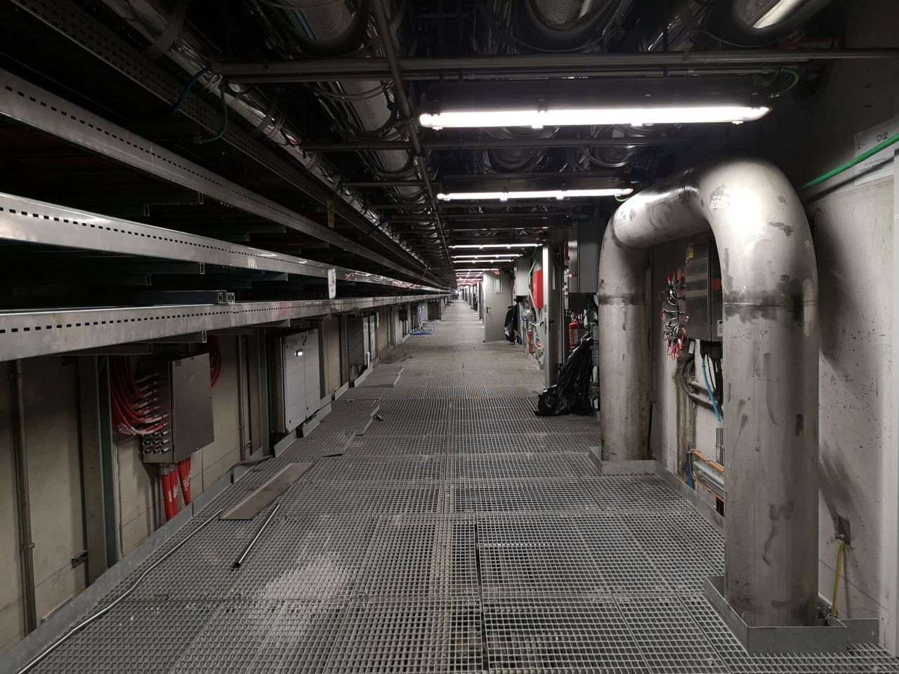 <strong>Where the magic happens: </strong>The air pumped into the fins is piped along an underground tunnel.