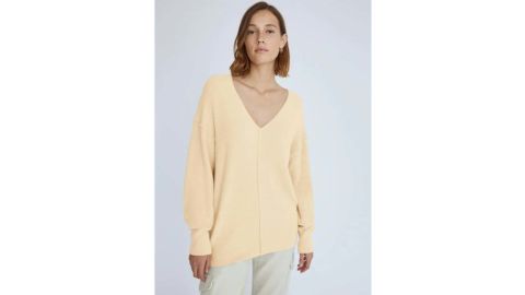 Wilfred by Aritzia Hush Knit V-Neck Sweater