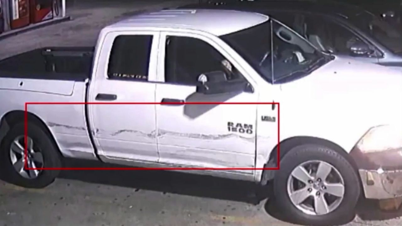 Garland police said this Dodge Ram truck was connected to the quadruple shooting.