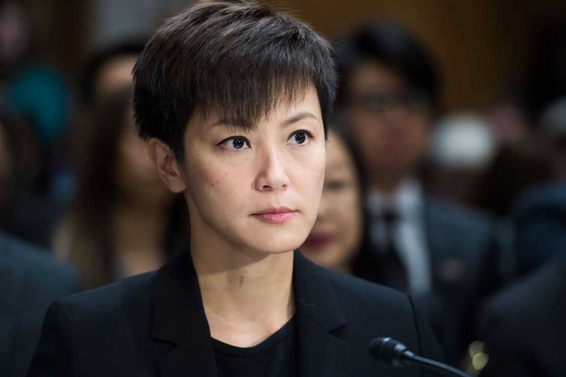 Denise Ho, testifies during a Congressional-Executive Commission hearing on China, September 17, 2019.