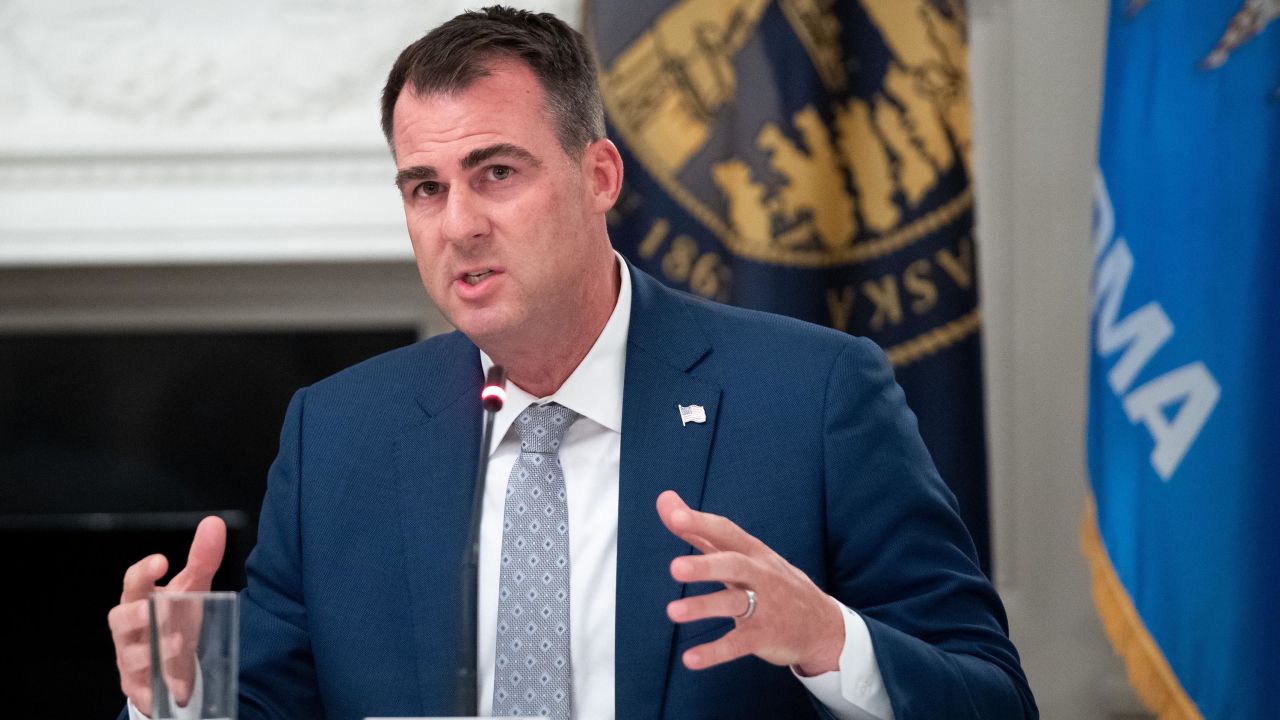 Oklahoma Gov. Kevin Stitt has challenged the military's Covid-19 requirement.