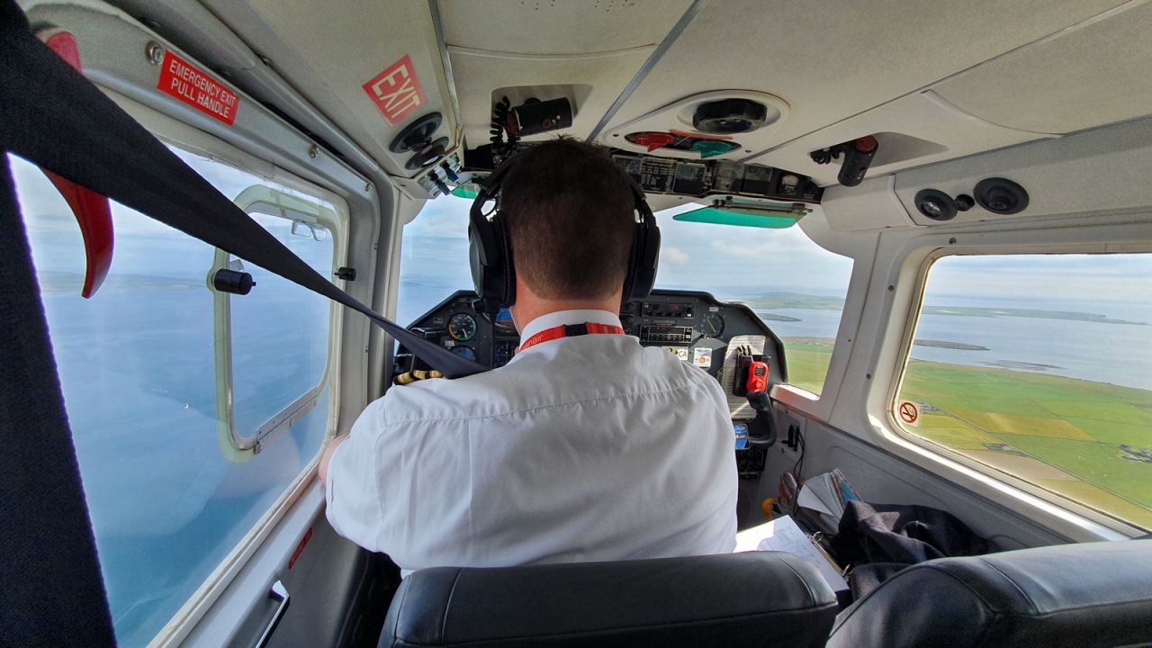 <strong>Island hopping:</strong> Loganair flight LM711 is acknowledged by Guinness World Records as the world's shortest scheduled passenger flight for its below two-minute connection between two Scottish islands. 