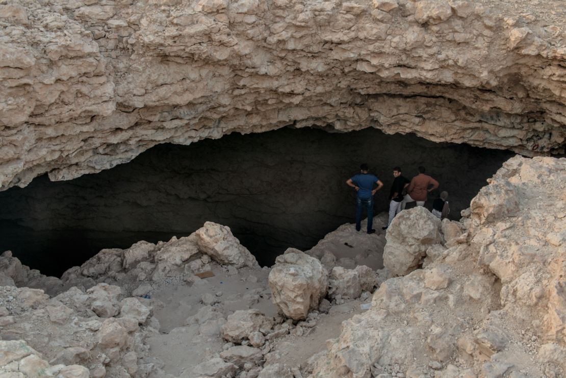 The Musfur sinkhole is said to be a glimpse back into the region's geological formation.