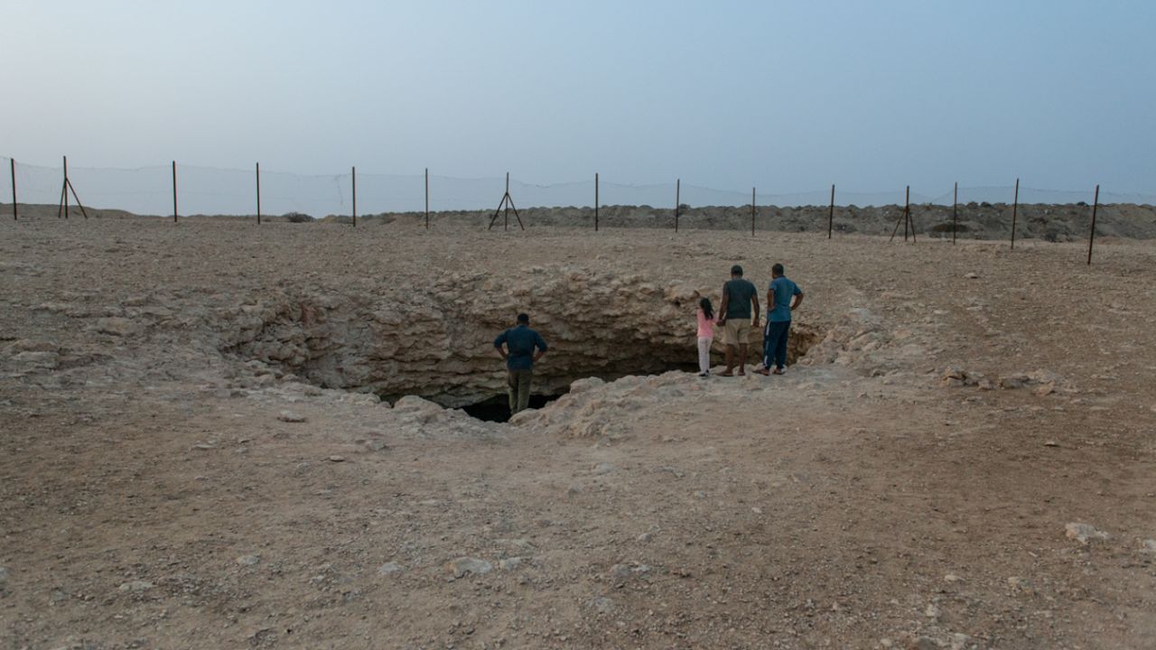 Musfur is the largest sinkhole in Qatar.