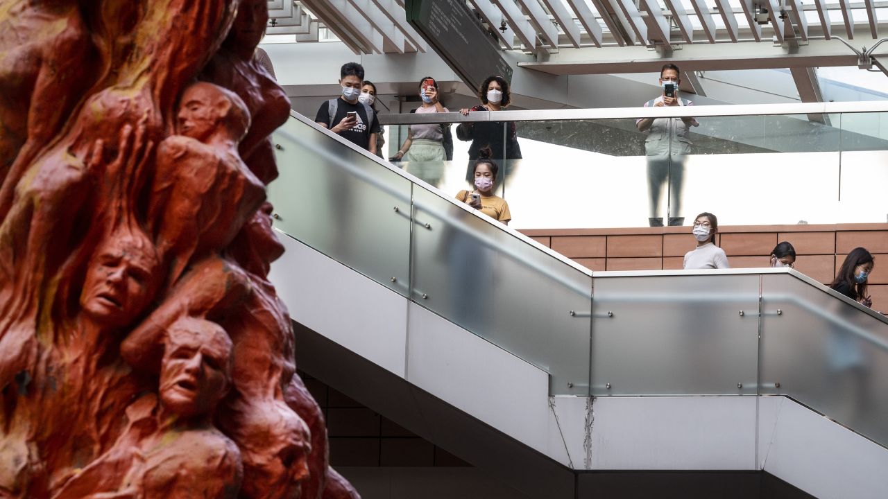Hong Kong's statues are disappearing, but their symbolism may prove