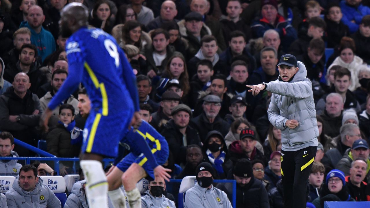 Romelu Lukaku has scored five Premier League goals and two in the Champions League for Chelsea this season.